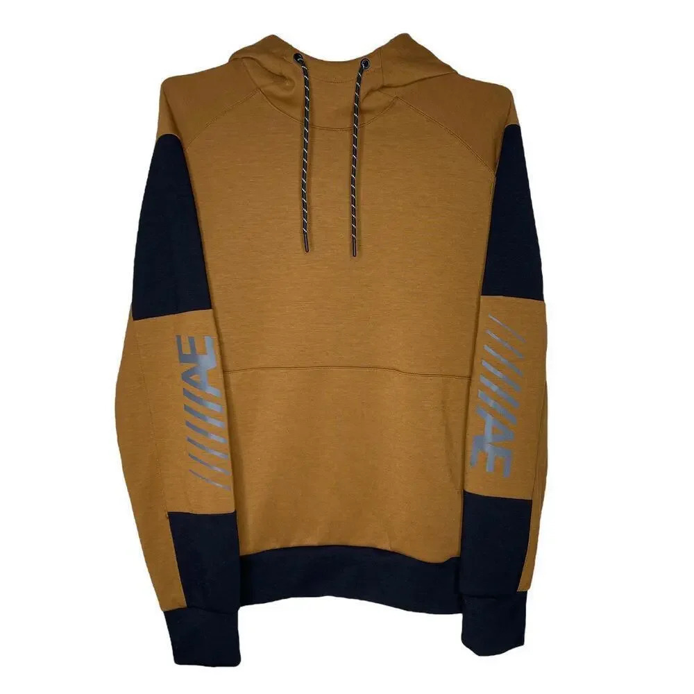 American Eagle Brown Hoodie  Sweater Large‎